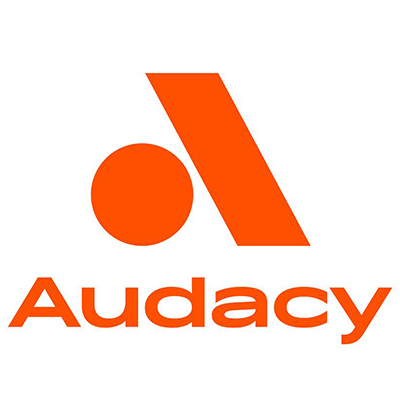 The Audacy Logo