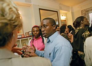 Edwin Macharia '01 in Manhattan