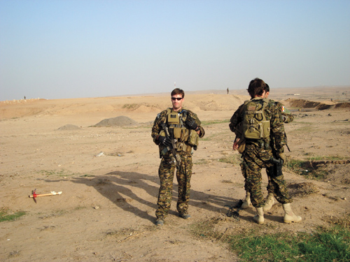 Josh Cole ’99 in Iraq
