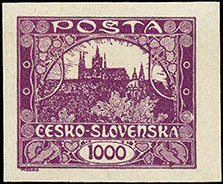 Czech postage stamp
