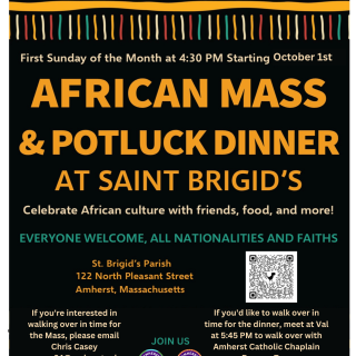 African Mass Celebration Poster