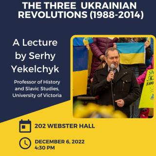 Lecture by Serhy Yekelchyk