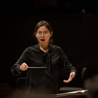 Charlotte Wang ‘24, conductor and composer