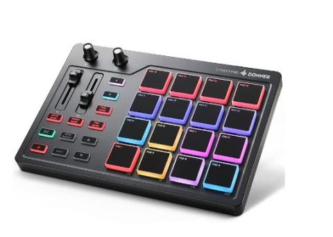 MIDI controller with MPC pads