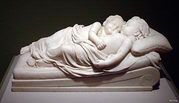 William Henry Rinehart - Sleeping Children, ca. 1874