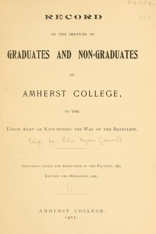 Alumni in the Civil War