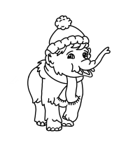 Color your Mammoth: Getting to Snow You!