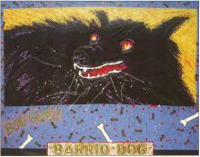 Humanscape 141, Barrio Dog, Melesio Casas, 1987.jpg