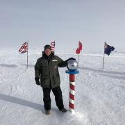 Johathan Vinson ’93 at McMurdo Station in the Antarctica
